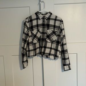 Dry goods cropped flannel